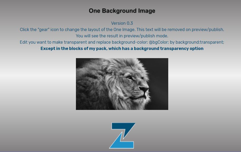 Block image